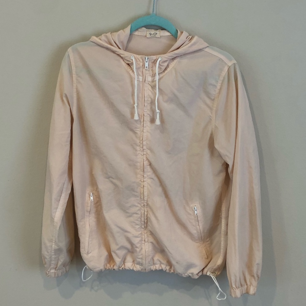 Light Pink Gently Used Brandy Melville Windbreaker